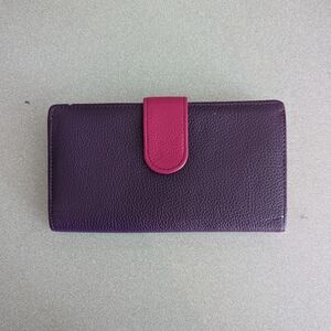Mundi Purple and Pink Continental Wallet